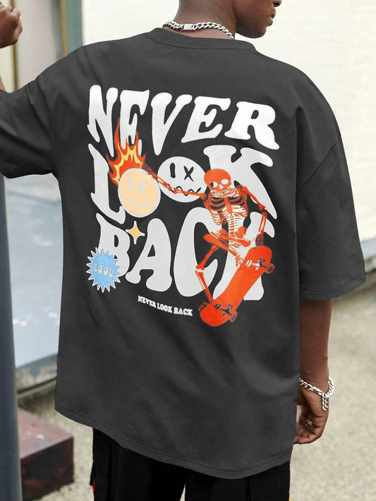Never Look Back Pure Cotton T-Shirt